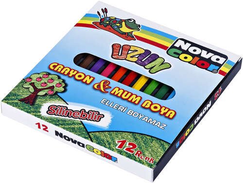 NOVA COLOR MUM BOYA 12 RENK JUMBO