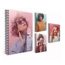 Gıpta People Spiralli Sert Kapak Defter 17x24 120 Yp