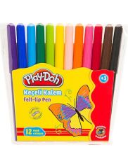 PLAYDOH KEÇELİ KALEM 12 Lİ PVC 2MM