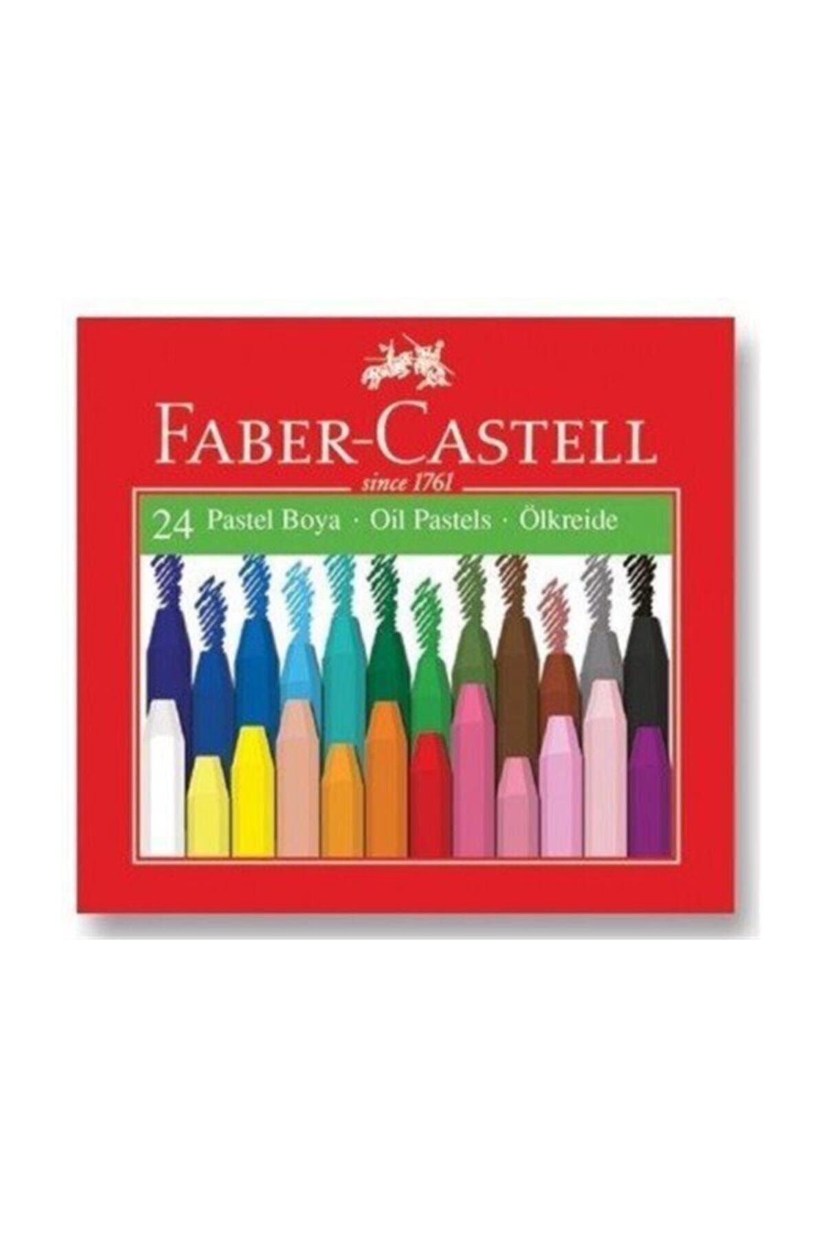 FABER PASTEL BOYA 24 RENK REDLİNE KARTON KUTU