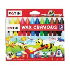 FATİH WAX CRAYON 12 RENK